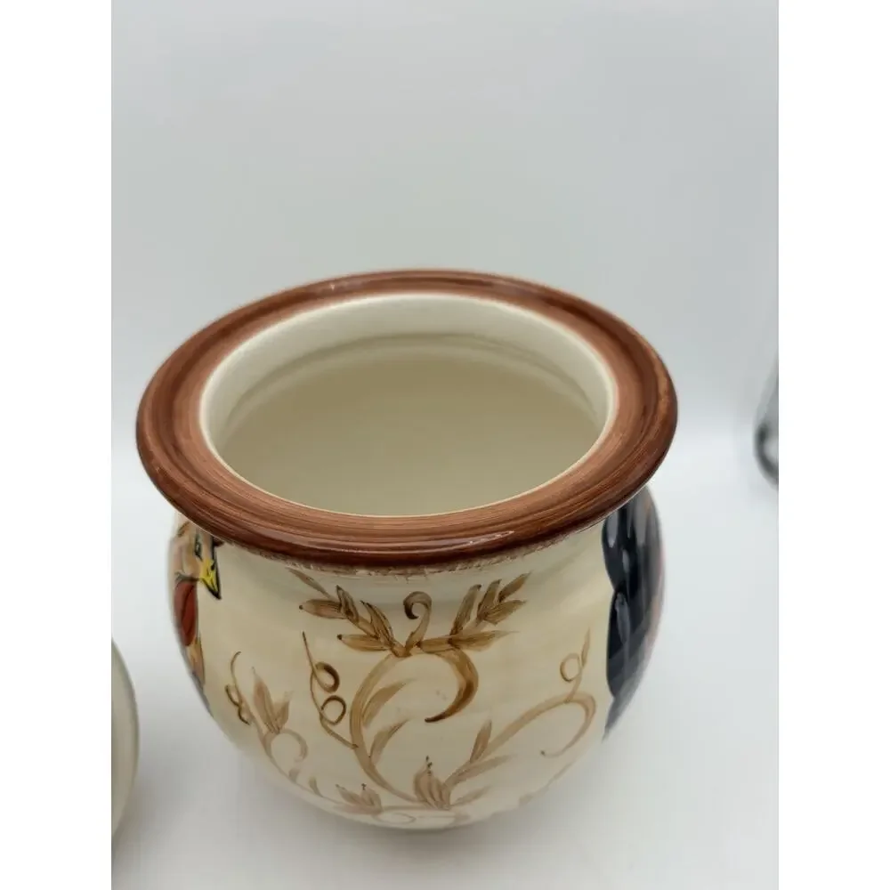 Dario Farrucci Design. Country Chicken Canister. Discontinued.